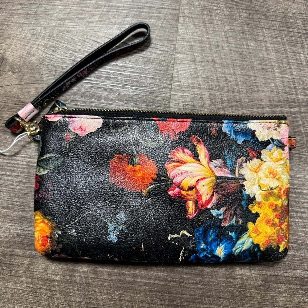 LODIS Floral Wristlet